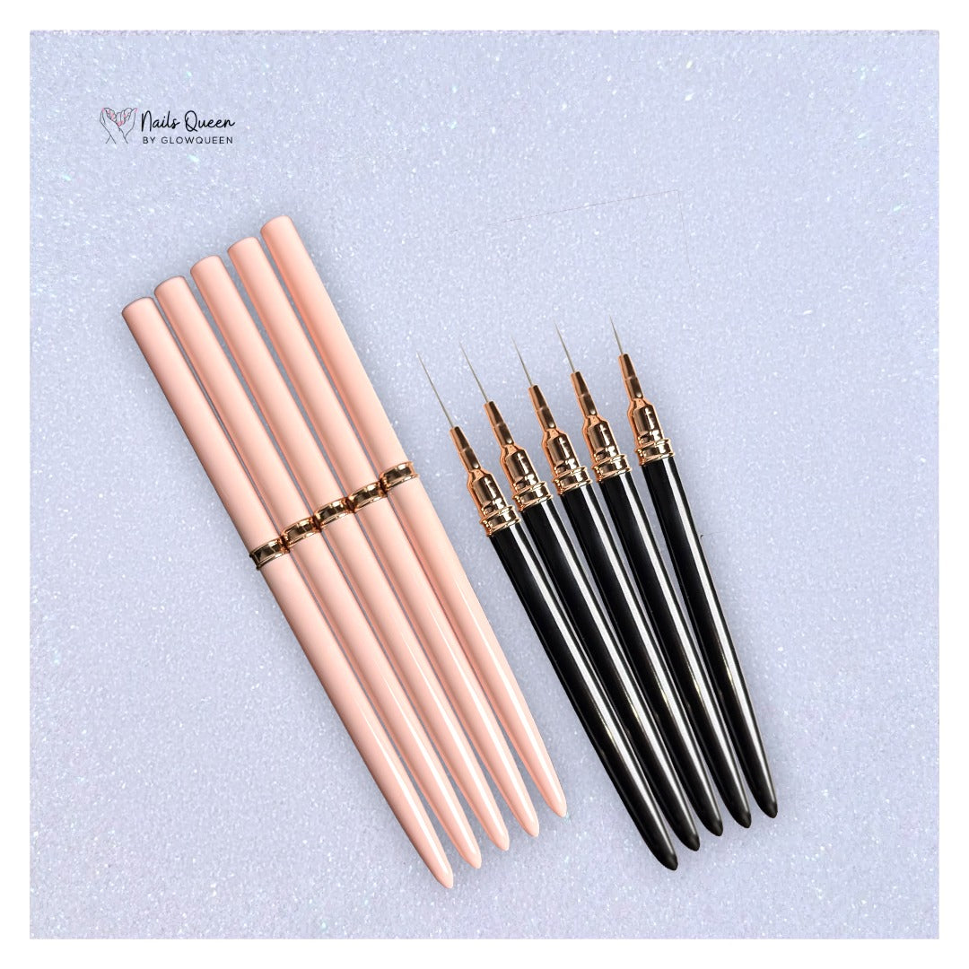 Professional 5 Piece Nail Art Detailing Set