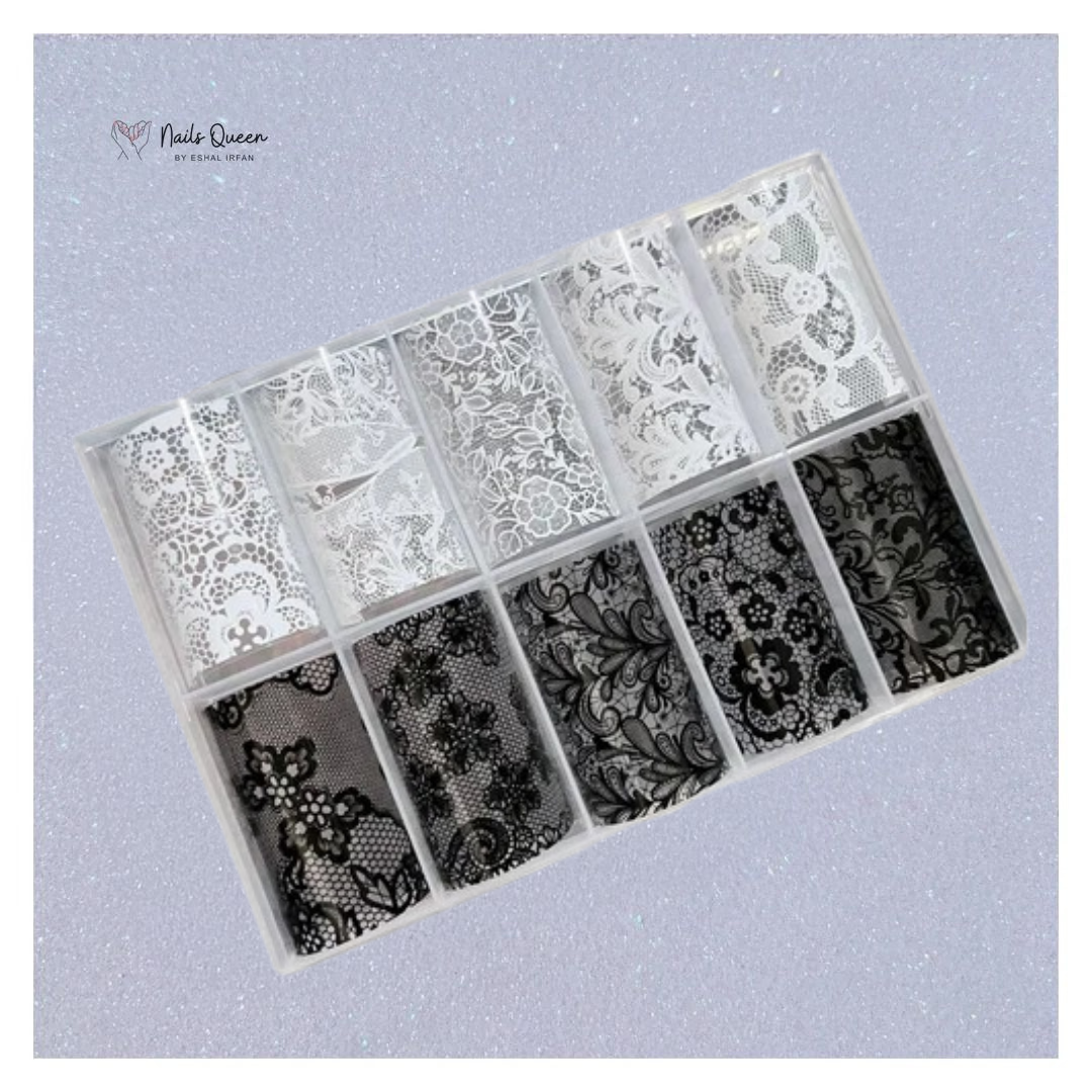 Lace Foils For nail Art