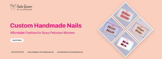 Custom handmade nails in Pakistan