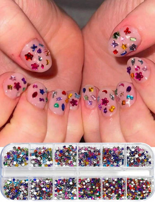 Bedazzling Rhinestones for Nail Art