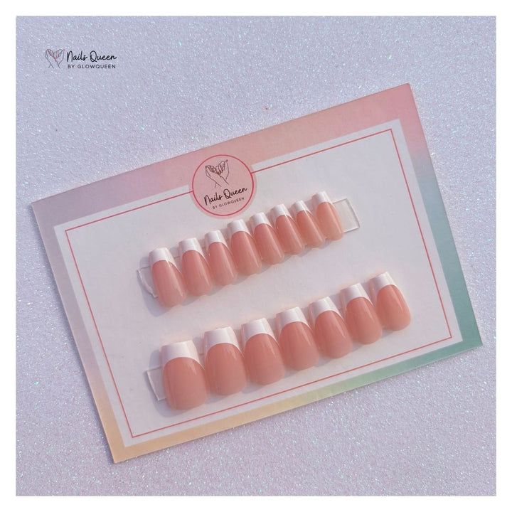 Elegant Ballerina Tip Nails: Perfect Manicure for Timeless Style