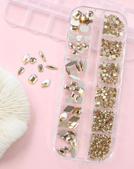 Golden Rhinestones