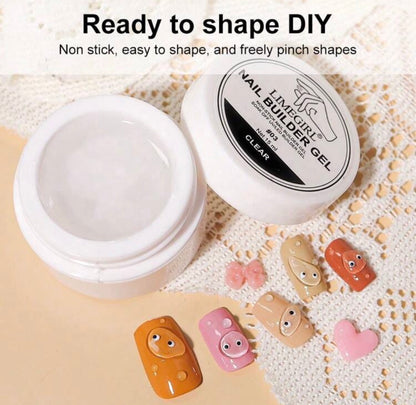 Solid Carving Gel for 3D flowers - Clear