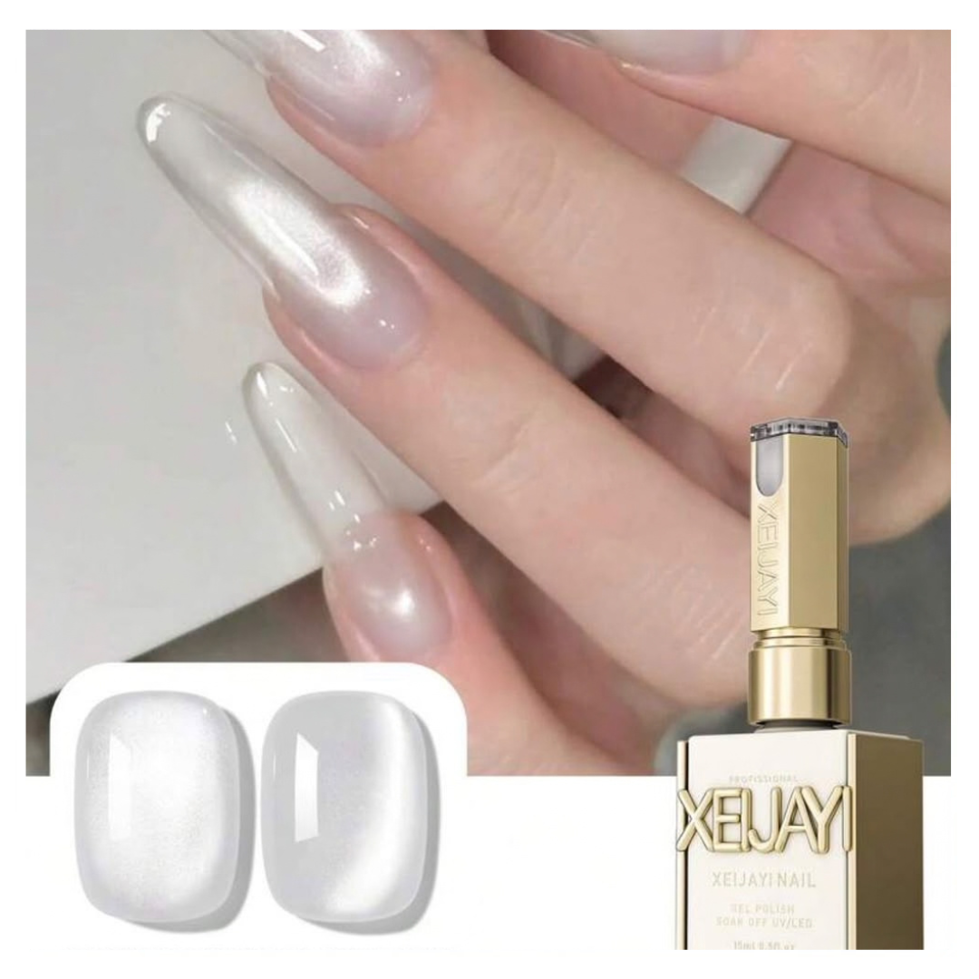 Silver Silk Cat Eye Gel Polish