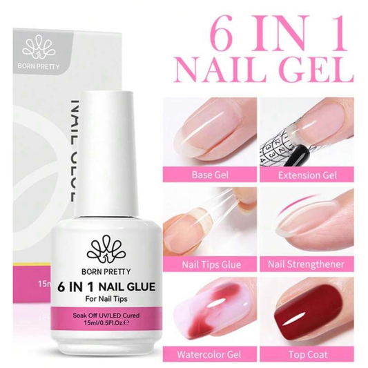 Born Pretty 6-in-1 Nail Glue Gel
