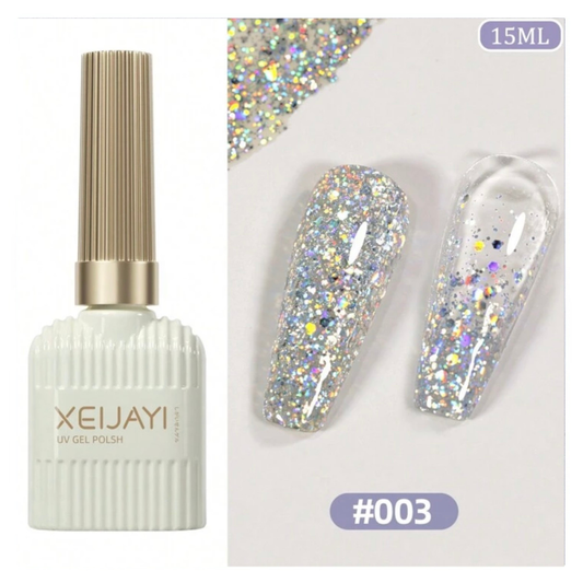 Silver Glitter #003