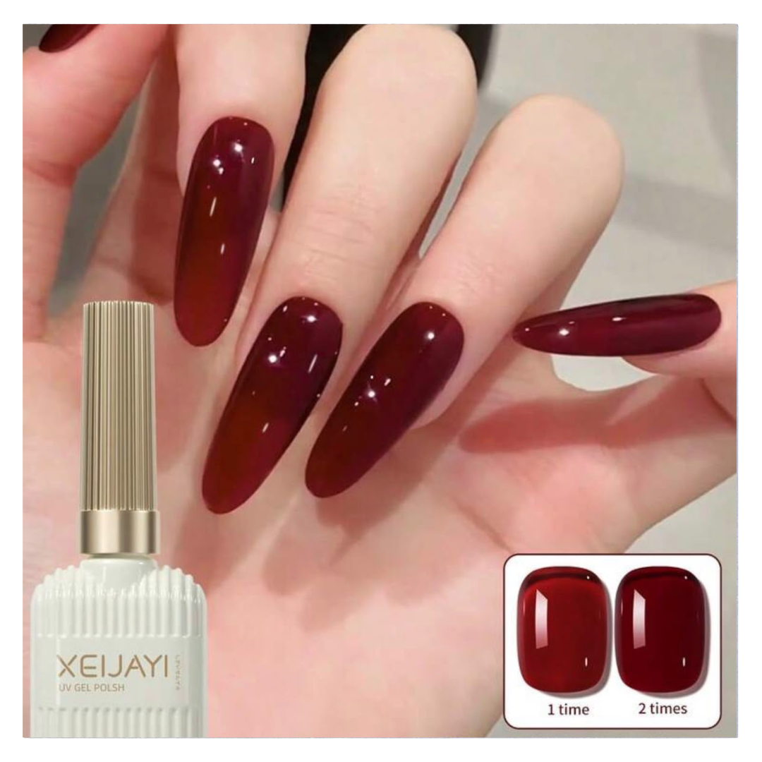 XEIJAYI Deep Red Gel Polish Shade62